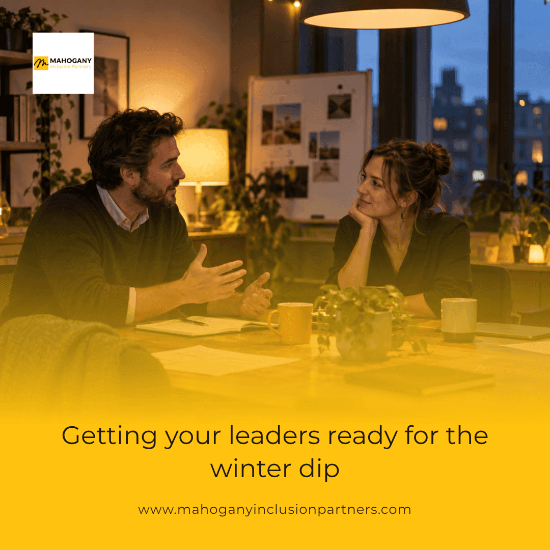Getting your leaders ready for the winter dip